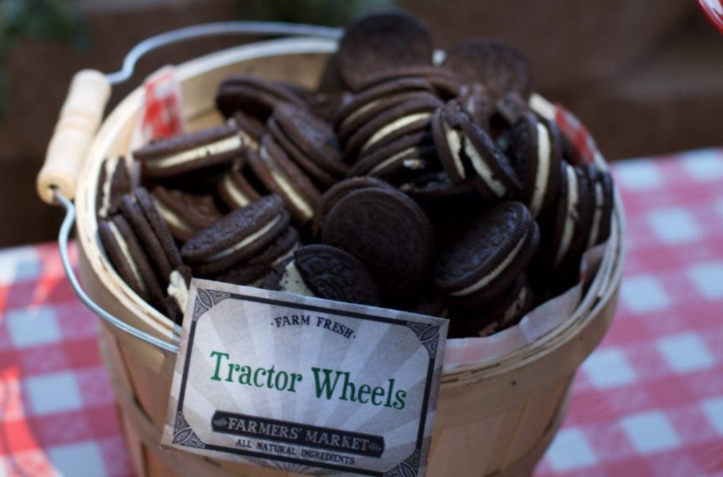 Easy DIY farmers market birthday party theme dessert