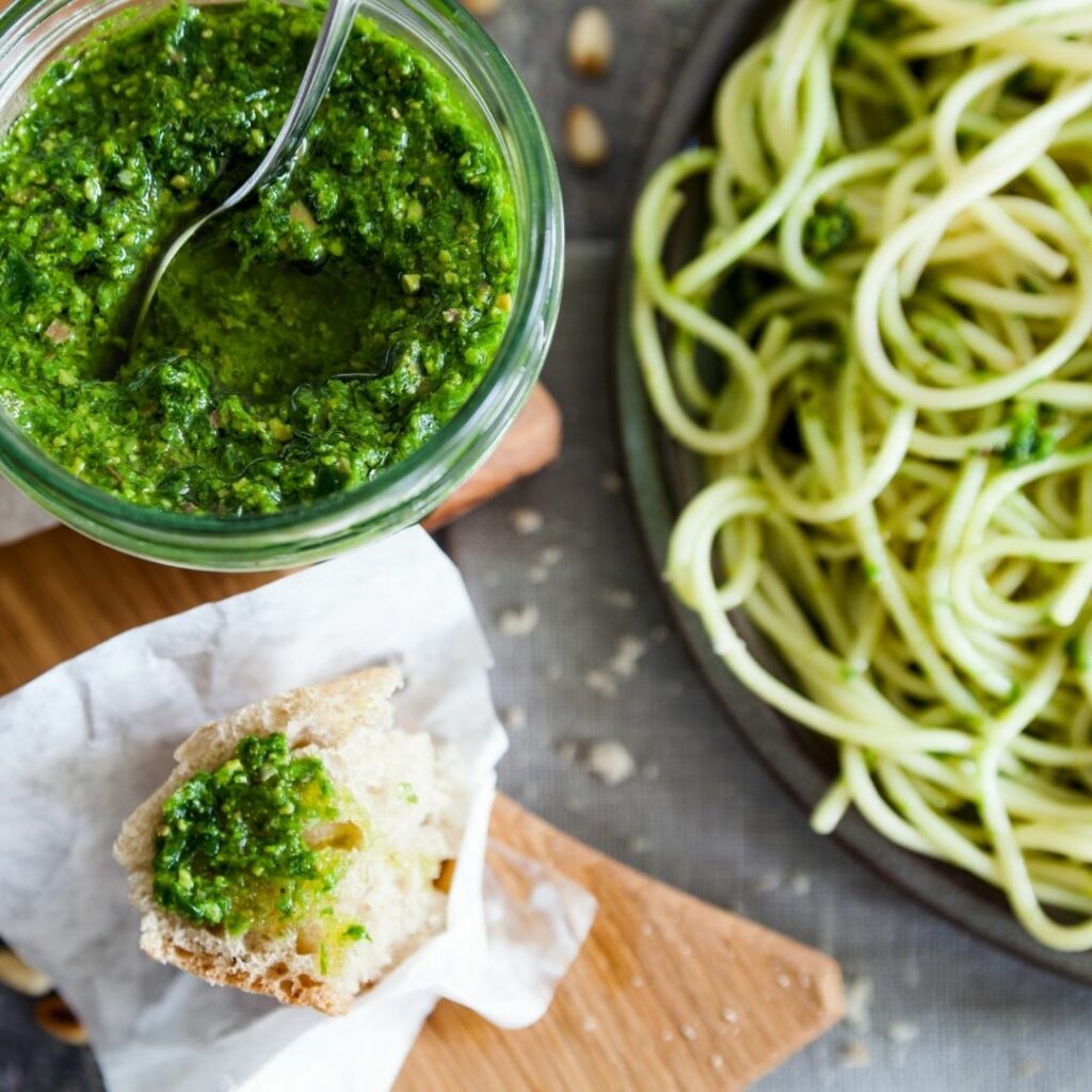 10 Quick Ways You Can Use Kirkland Signature Basil Pesto Sauce!