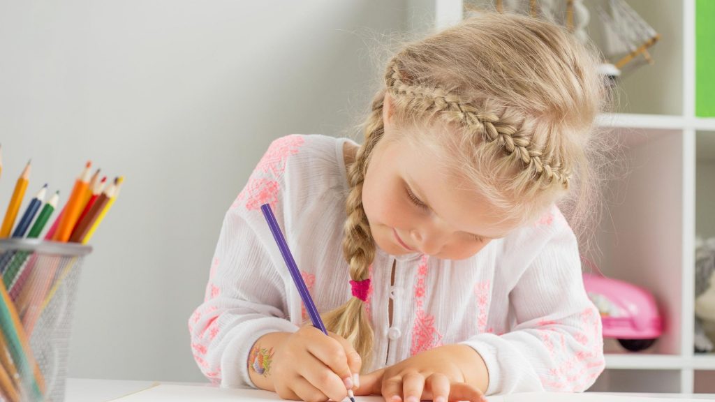 Organization is an important life skill. Children who complete their schoolwork in a systematic way will be able to more independently keep track of their educational activities. No only does this benefit a parent overseeing remote learning, but children become more efficient and don’t waste time and energy on tasks that don’t benefit their education. Keep desk spaces clean and clear!