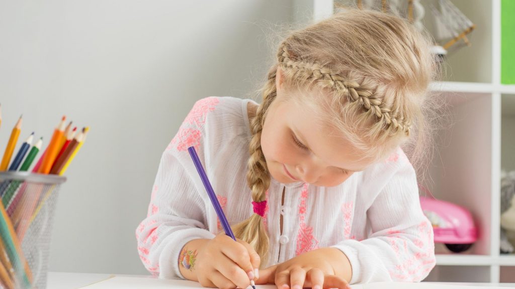 Organization is an important life skill. Children who complete their schoolwork in a systematic way will be able to more independently keep track of their educational activities. No only does this benefit a parent overseeing remote learning, but children become more efficient and don’t waste time and energy on tasks that don’t benefit their education. Keep desk spaces clean and clear!
