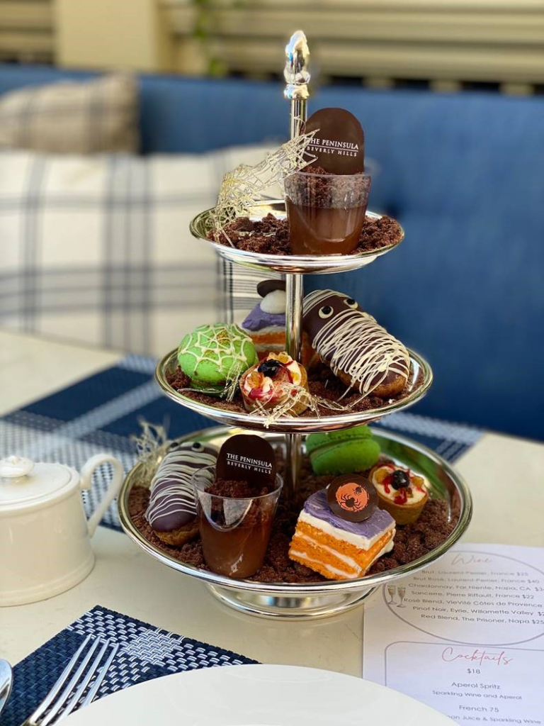 Halloween Events in Los Angeles 2020 now include Halloween Afternoon Tea at the Living Room at The Peninsula Beverly Hills. 