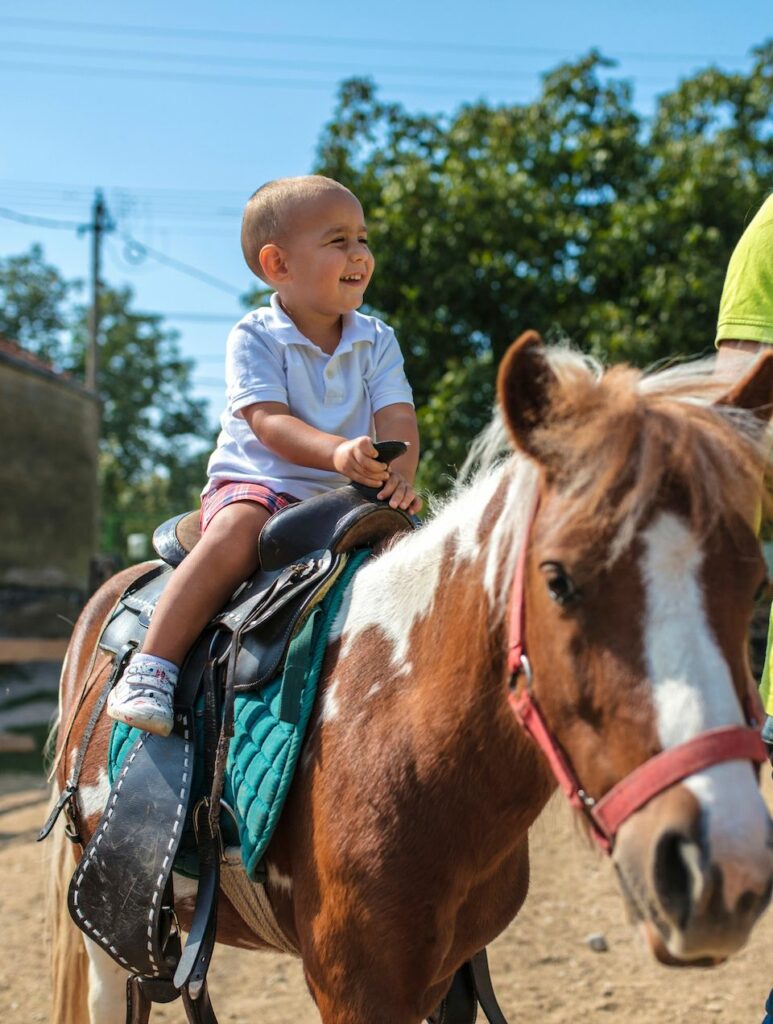 Add a pony ride to your day at Zoomars in San Juan Capistrano. Things to do with kids in Orange County.